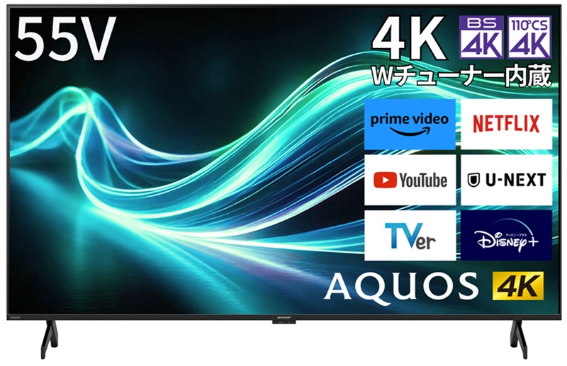 SHARP AQUOS ［4T-C55GL1］55V 4K