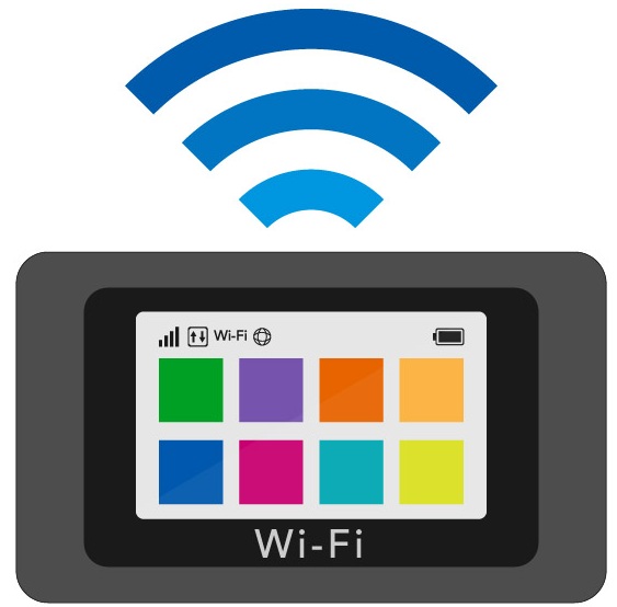 モバイルWi-Fiルーター（ポケット型Wi-Fi）を使う